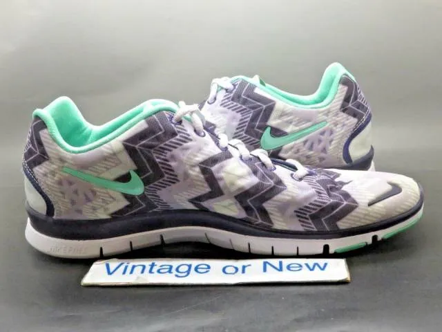 Women's Nike Free TR Fit 3 Purple White Green Training S...