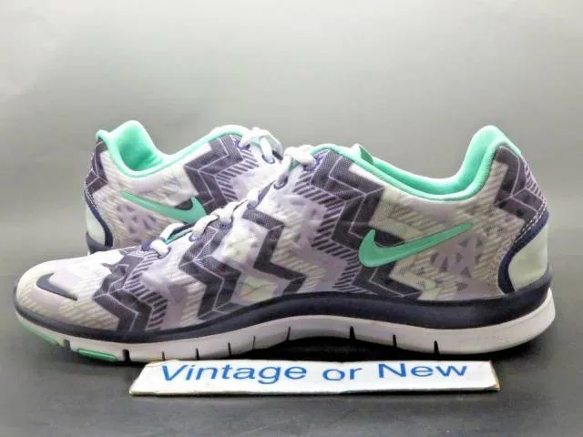 Women's Nike Free TR Fit 3 Purple White Green Training S...