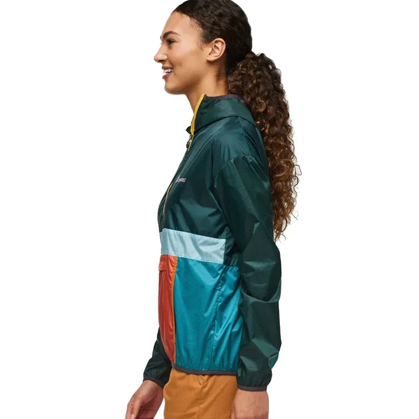 Women's Teca Half-Zip Windbreaker - Super Food