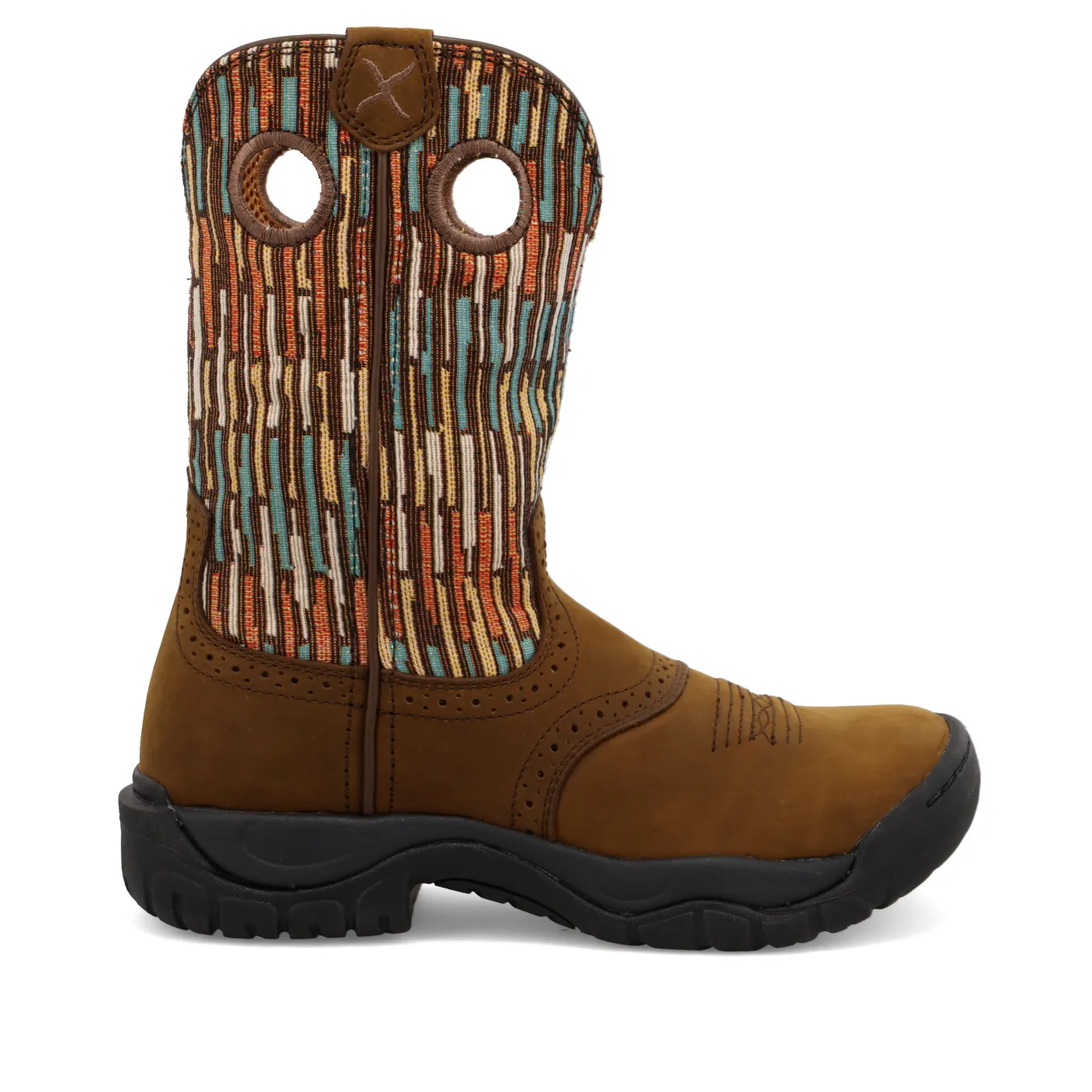 Women’s Twisted X All Around Work Boot – Brown & Brown Multi WAB0013