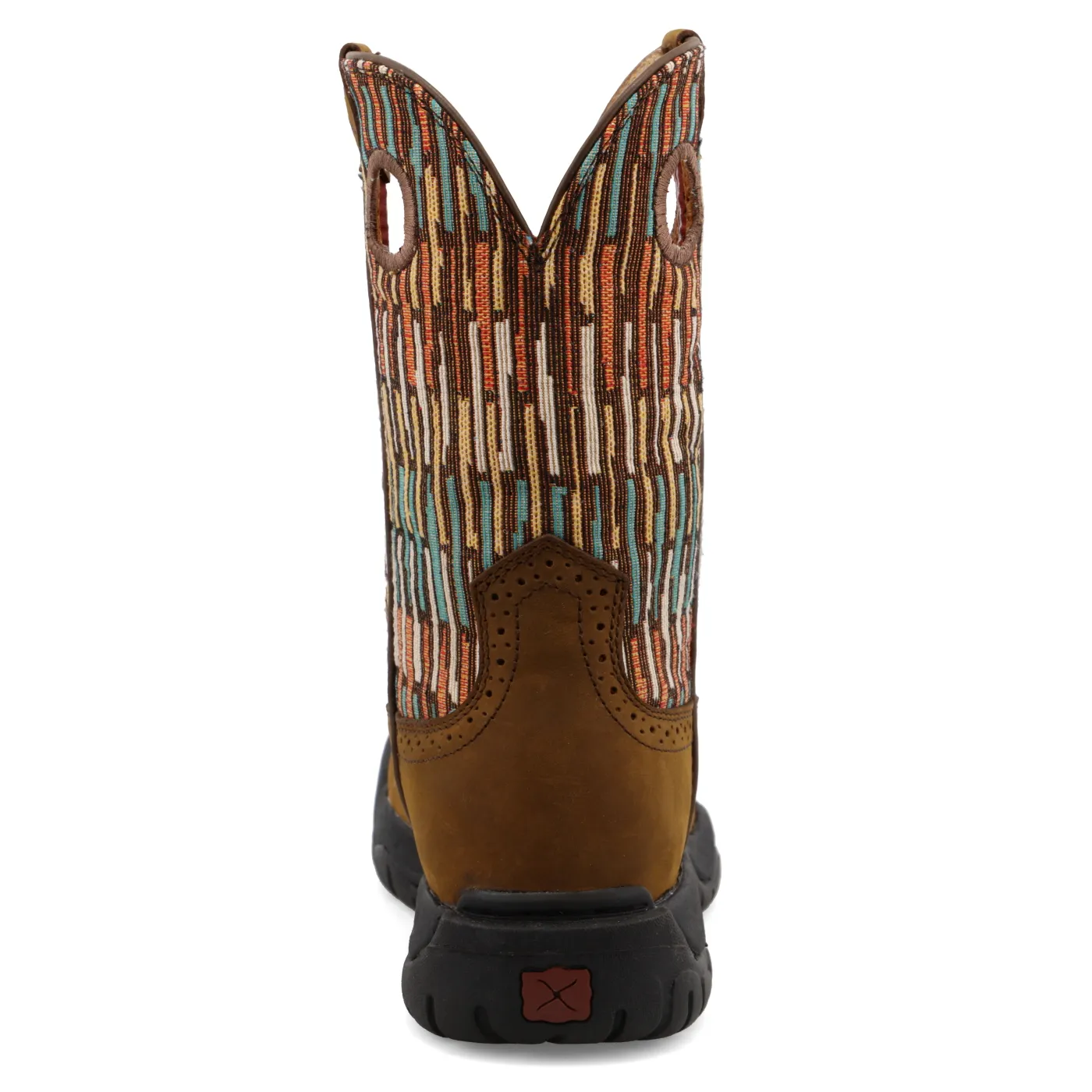 Women’s Twisted X All Around Work Boot – Brown & Brown Multi WAB0013