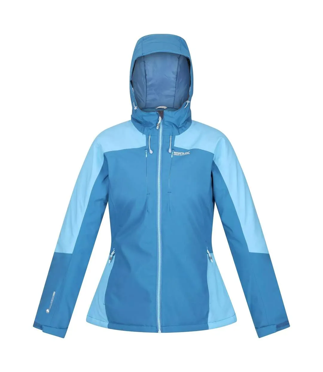 Womens/ladies highton ii stretch padded jacket vallarta blue/ethereal blue Regatta