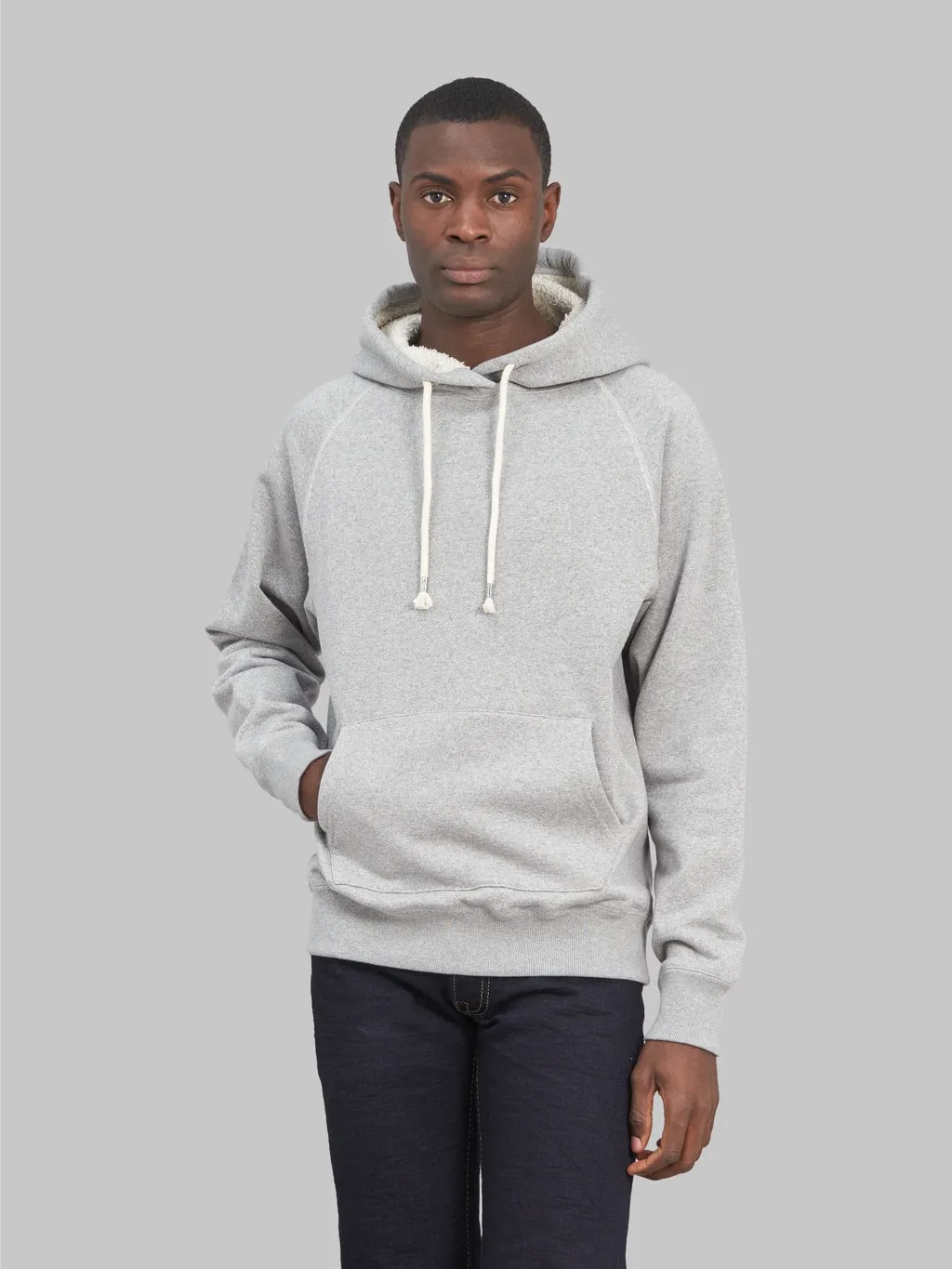 Wonder Looper Pullover Hoodie Super Looper French Heather Grey