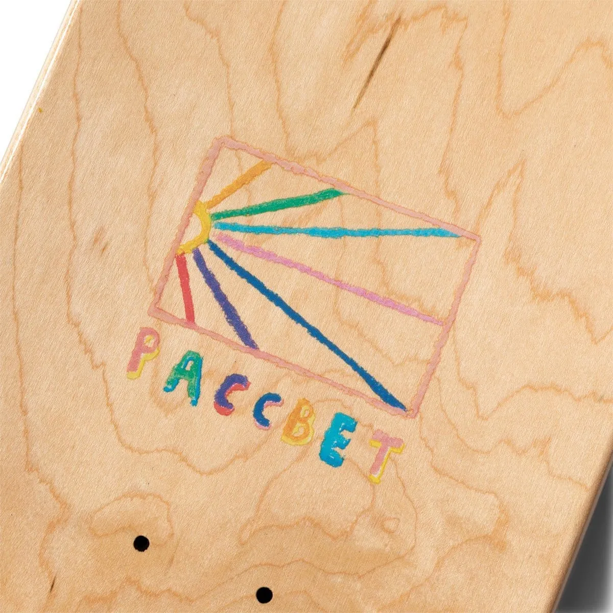WOOD WORLDPEACE SKATEBOARD 8.375 Purple