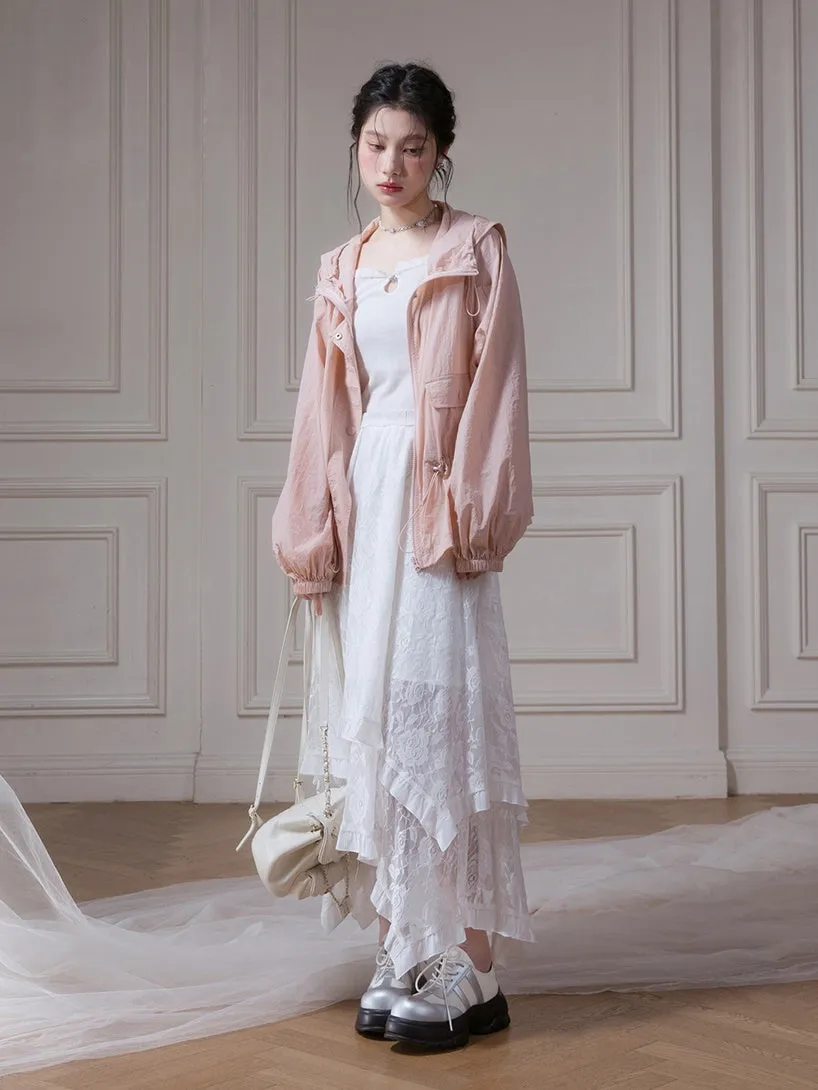 Work Style Sun Protection Jacket & Skirt Set-up