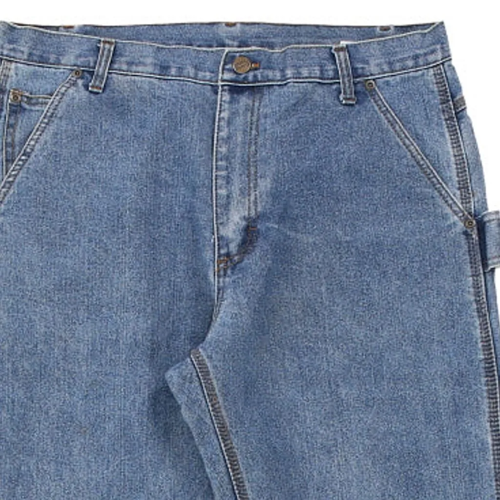 Worksport Carpenter Trousers - 36W 36L Blue Cotton