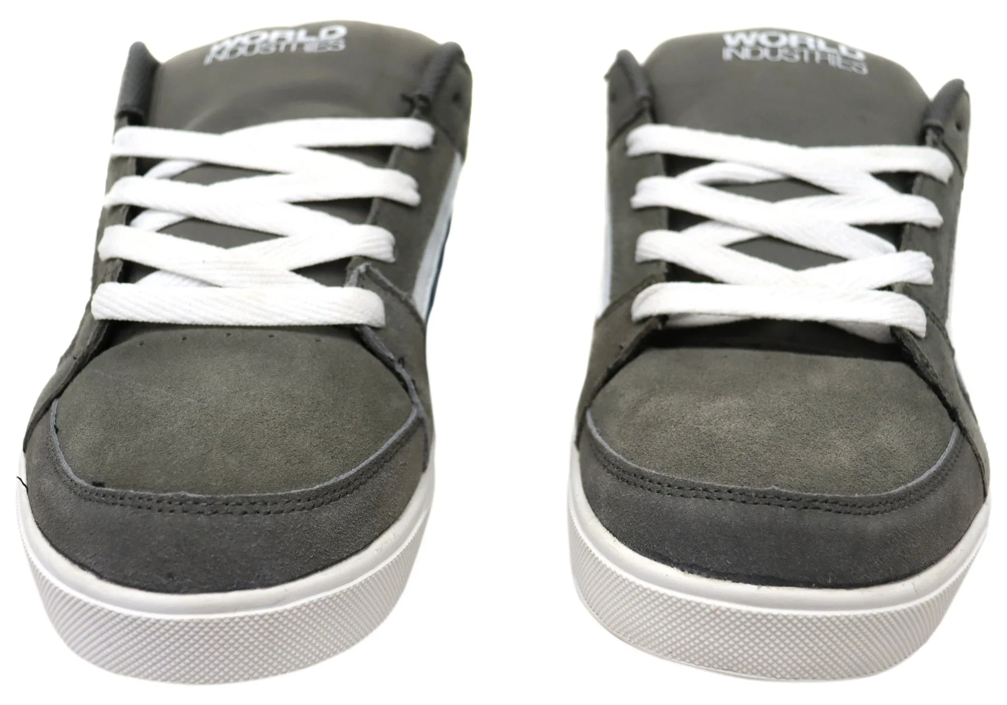 World Industries Victor Suede Mens Comfortable Lace Up Shoes