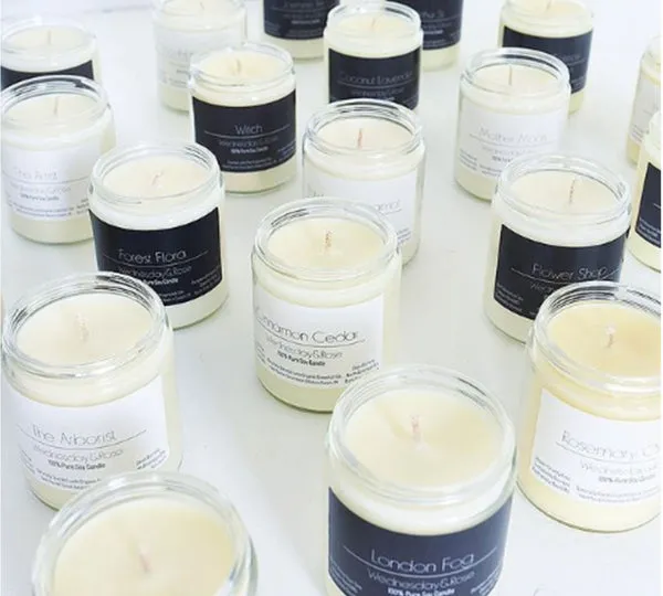 W+R White Label Candles | 16oz