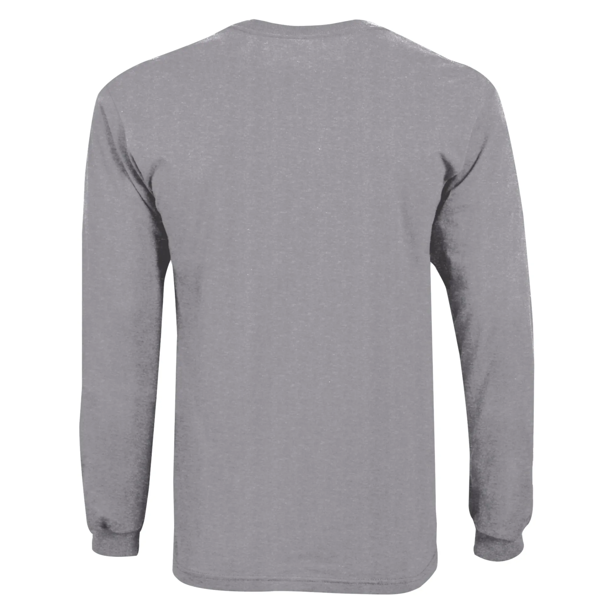 Youth Champion  Gray Georgia Bulldogs Stacked Logo Long Sleeve Basketball T-Shirt