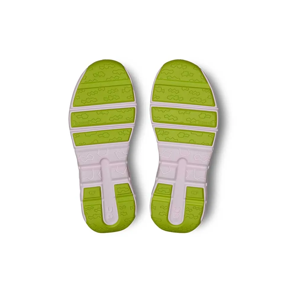 Youth Cloudleap Running Shoe - Mauve/Kiwi - Regular (M)