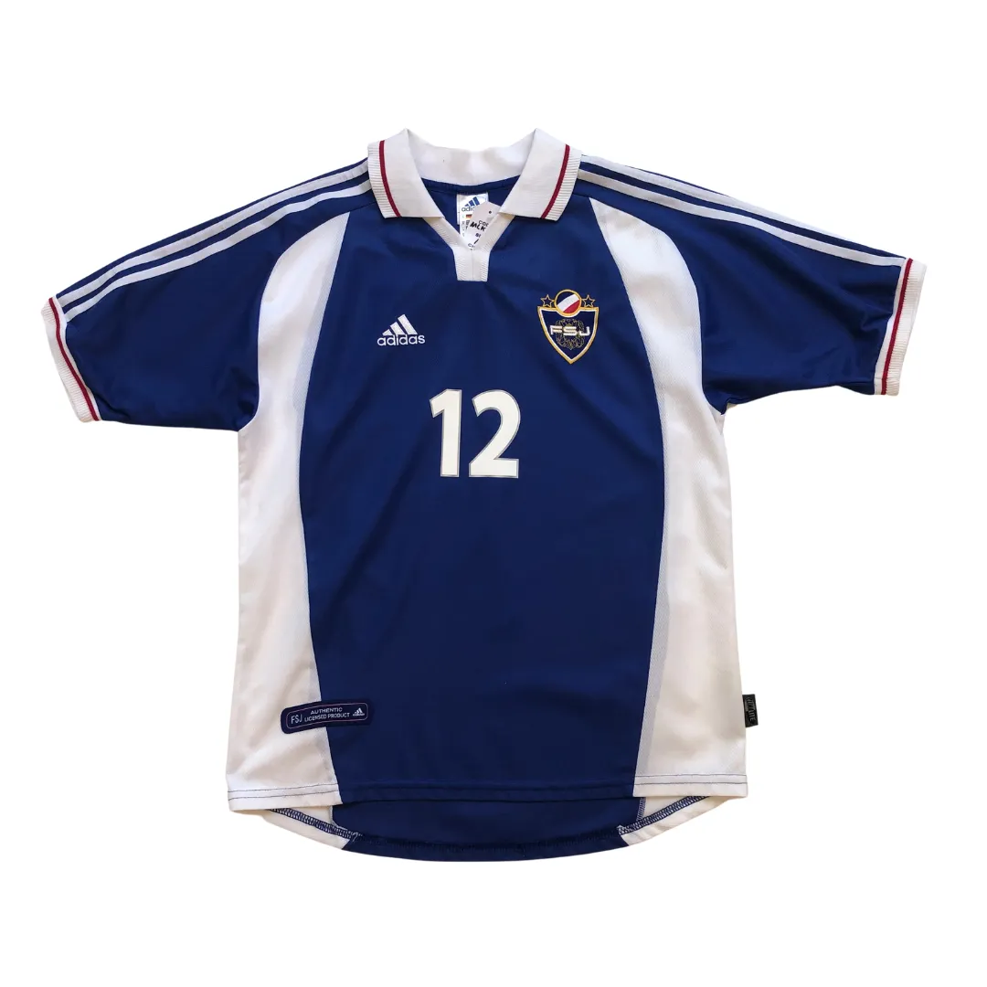 Yugoslavia Home Football Shirt 2000/2001 Adidas Medium