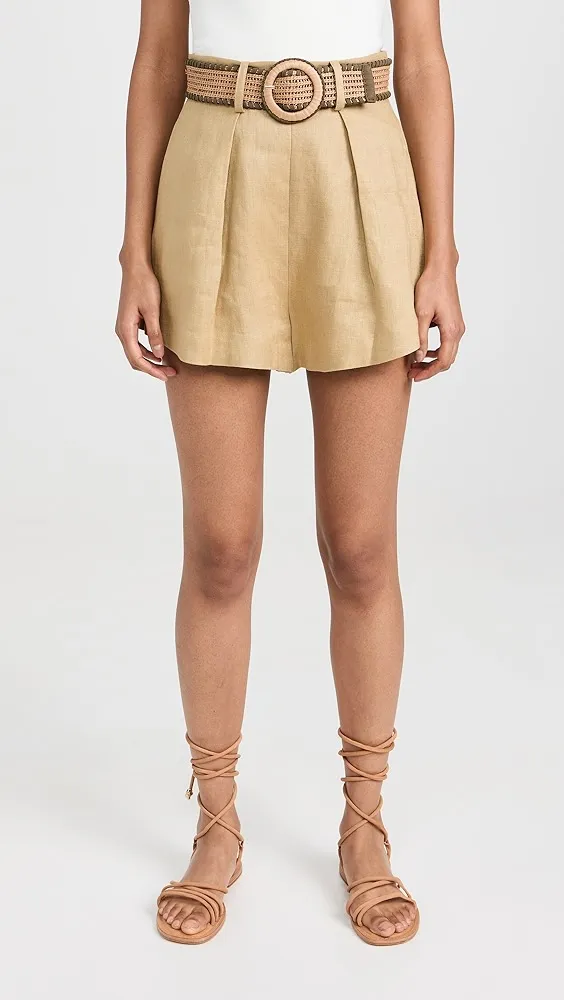 Zimmermann   August Tuck Shorts 