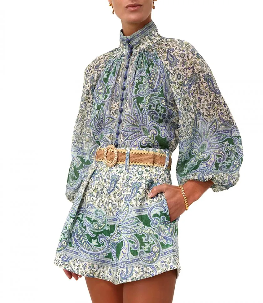 ZIMMERMANNOTTIE TUCK SHORT