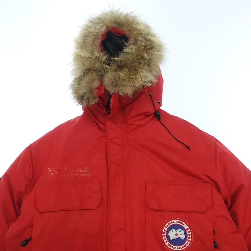 中古◆カナダグース ダウンジャケット エクスペディションパーカー 4546MR メンズ 赤 サイズL CANADA GOOSE【AFB16】
